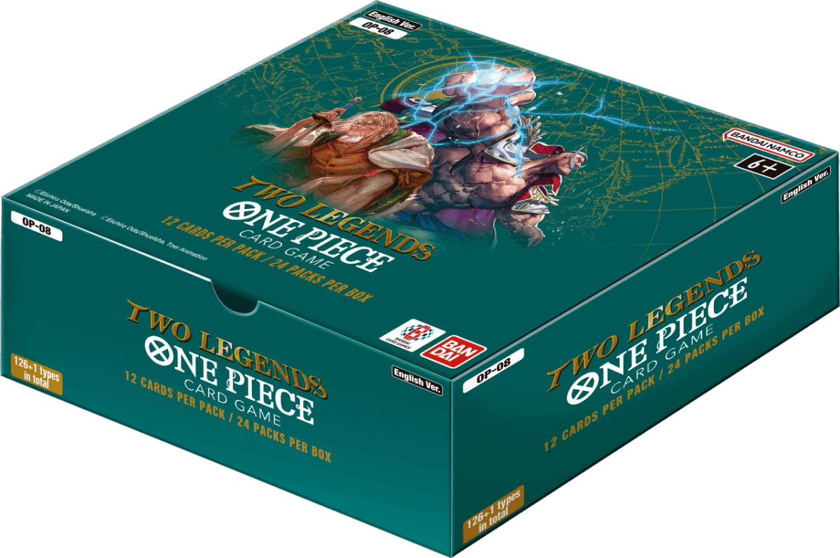 Caja de Sobres One Piece CG: OP08 Two Legends | Top 8 Game Center