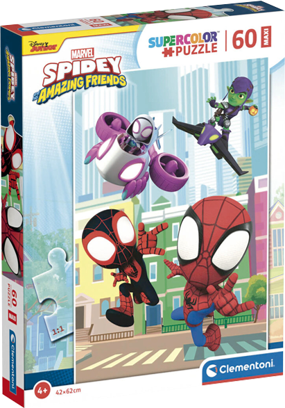 Puzzle Clementoni 60 Piezas Disney Junior (Spidey and his Amazing ...