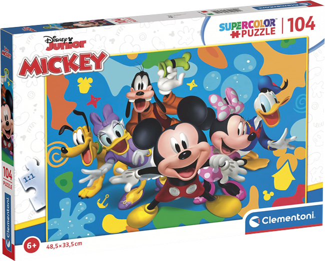 Puzzle Clementoni 104 Piezas Disney Junior (Mickey and Friends
