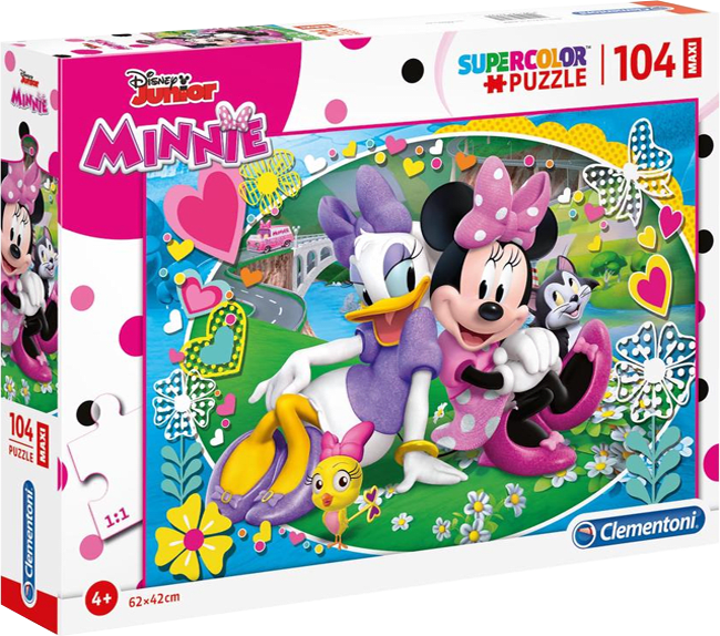 Puzzle Clementoni 104 Piezas Disney Junior (Minnie Happy Helpers) | Top ...