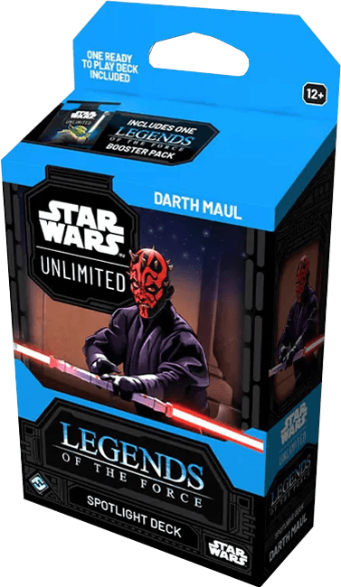 Star Wars Unlimited Trading Card Game - Legends Of The Force Spotlight Deck - Darth Maul main image 0
