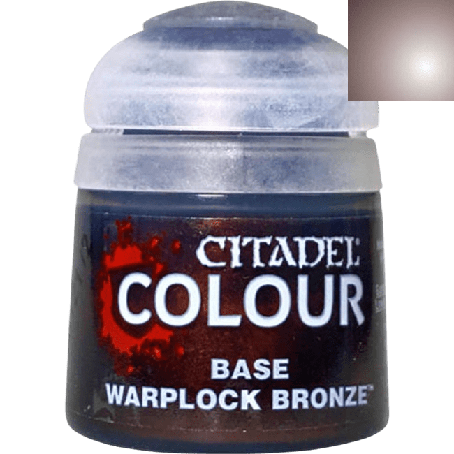 Pot de peinture Base Warplock Bronze 12ml 21-31 - Citadel - Base | Playin
