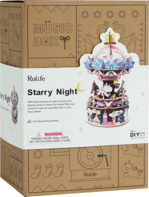 Puzzle 3D Robotime: Starry Night1