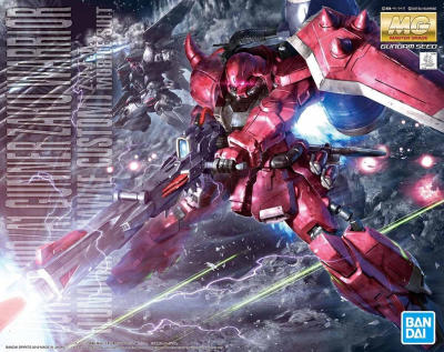 Model Kit Bandai Hobby: MG 1/100 Gunner Zaku Warrior Lunamaria Hawke Custom1