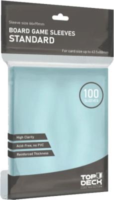 Protectores Top Deck Board Game Sleeves Standard