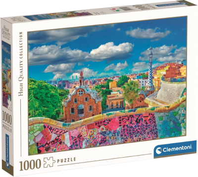 Puzzle Clementoni High Quality Collection 1000 Piezas (Park Güell, Barcelona)1