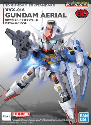 Model Kit Bandai Hobby SD EX-Standard: XVX-016 Gundam Aerial