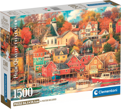 Puzzle Clementoni High Quality Collection 1500 Piezas (Good Times Harbor)1