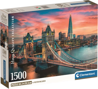 Puzzle Clementoni High Quality Collection 1500 Piezas (London Twilight)