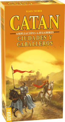 Catan Ampliación 5-6 Jugadores: Ciudades y Caballeros1