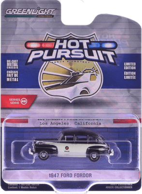 GreenLight Collectibles: 1:64 1947 Ford Fordor Hot Pursuit Series 46