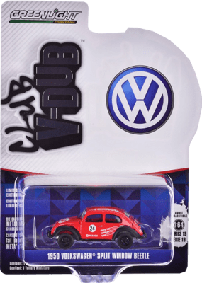GreenLight Collectibles: 1:64 1950 Volkswagen Split Window Beetle Club V-Dub Series 191
