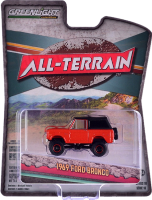GreenLight Collectibles: 1:64 1969 Ford Bronco All-Terrain Series 161