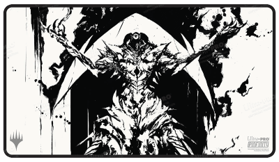 Playmat Ultra Pro White Stitched MTG: March Of The Machine (Elesh Norn (AR Enhanced, Black Stitched))