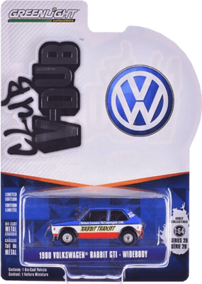 GreenLight Collectibles: 1:64 1980 Volkswagen Rabbit GTI - Widebody Club V-Dub Series 20