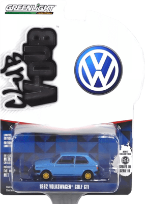 GreenLight Collectibles: 1:64 1982 Volkswagen Golf GTI Club V-Dub Series 191