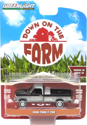 GreenLight Collectibles: 1:64 1990 Ford F-250 Down on the Farm Series 10