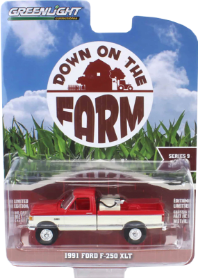 GreenLight Collectibles: 1:64 1991 Ford F-250 XLT Down on the Farm Series 9