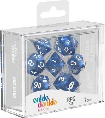 Set Dados RPG Oakie Doakie: Marble