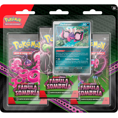 Blister Pokémon TCG: Fábula Sombria Español