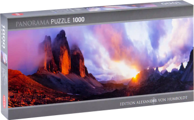 Puzzle 1000 Piezas Humboldt Panorama Heye: 3 Peaks