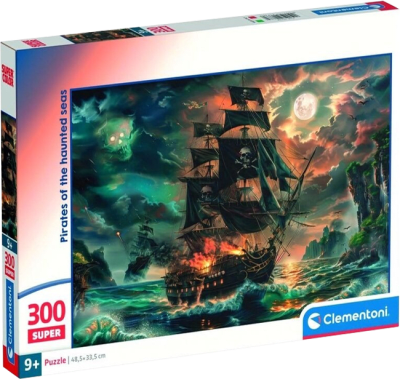 Puzzle Clementoni 300 Piezas (Pirates of the haunted seas)1