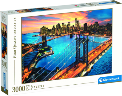 Puzzle Clementoni High Quality Collection 3000 Piezas (New York)1