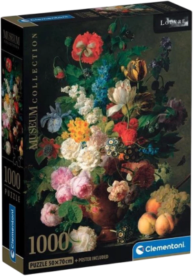 Puzzle Clementoni Museum Collection 1000 Piezas (Bowl of Flowers)