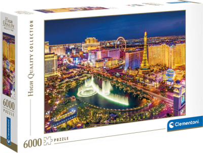 Puzzle Clementoni High Quality Collection 6000 Piezas (Las Vegas)1