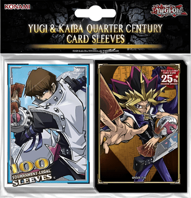 Protectores Yu-Gi-Oh! 25th Yugi & Kaiba 100ct