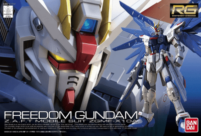 Model Kit Bandai Hobby RG: Freedom Gundam1