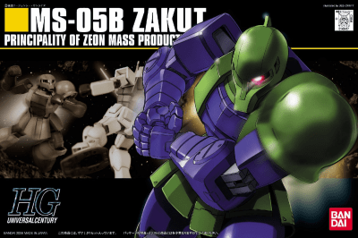 Model Kit Bandai Hobby HG: MS-05B Zaku I