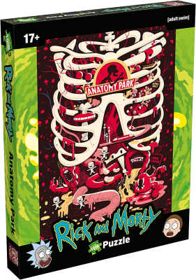 Puzzle SDToys 1000 Piezas: Rick And Morty Anatomy Park