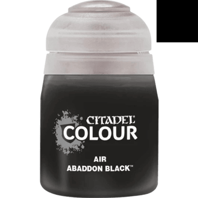 Citadel Colour Air: Abaddon Black 24ml1