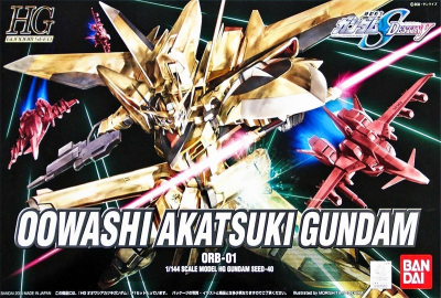 Model Kit Bandai Hobby: HG 1/144 Oowashi Akatsuki Gundam1