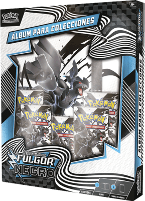 Álbum para Colecciones Pokémon TCG: Fulgor Negro