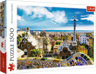 Puzzle Trefl 1500 Piezas (Park Güell, Barcelona)1