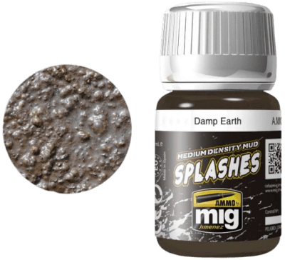 Medium Density Mud Splashes AMMO: Damp Earth