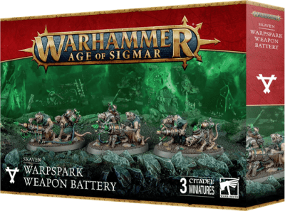 WH AOS Skaven: Warpsark Weapon Battery