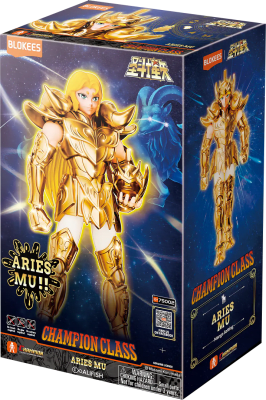Model Kit Blokees Champion Class: Saint Seiya - Aries Mu