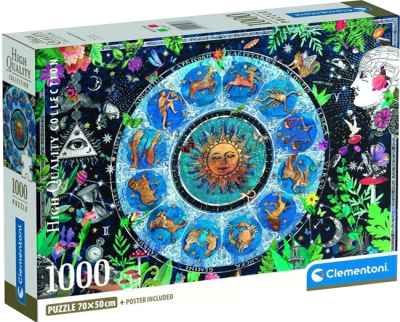 Puzzle Clementoni High Quality Collection 1000 Piezas (Astrological Chart)