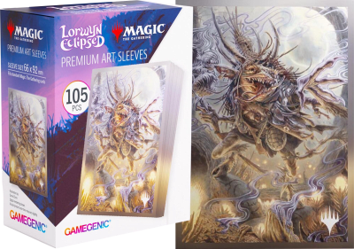 Protectores Gamegenic MTG Lorwyn Eclipsed Premium Art Sleeves: Auntie Ool, Cursewretch