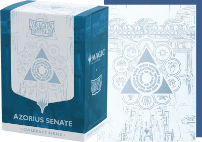 Protectores Dragon Shield Standard Dual Matte MTG Guildpack Series: Azorious Senate1