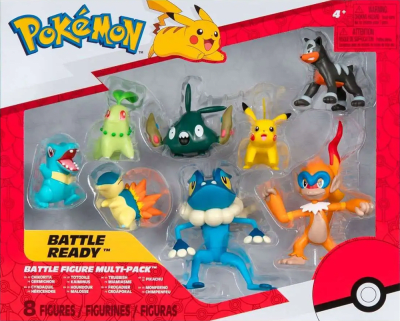 Battle Figure Multi-Pack Pokemon Jazwares
