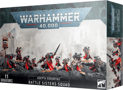 WH 40k Adepta Sororitas: Battle Sisters Squad1