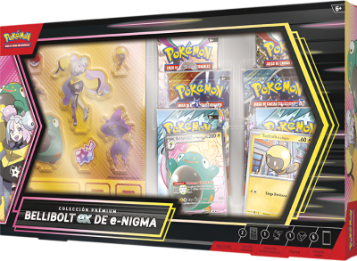 Colección Premium Bellibolt ex de e-Nigma Pokémon TCG