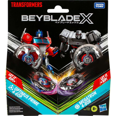 Beyblade X Optimus Prime 4-60P / Megatron 4-80B