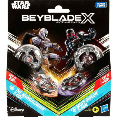 Beyblade X The Mandalorian 3-60F / Moff Gideon 3-80N