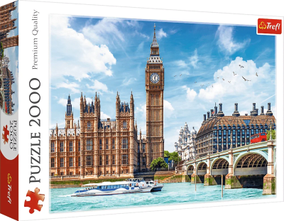 Puzzle Trefl 2000 Piezas (Big Ben, London, England)1