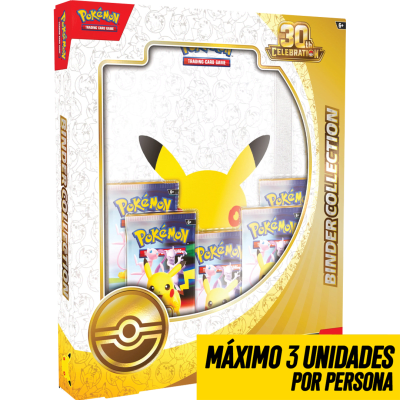 PREVENTA Binder Collection Pokemon TCG: 30th Celebration1